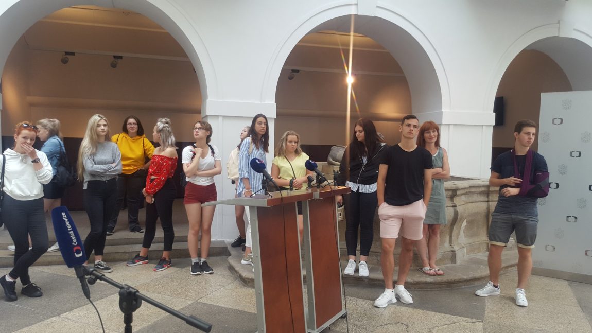 Třídní výlet a odborná exkurze v&nbsp;Praze studentů OA2