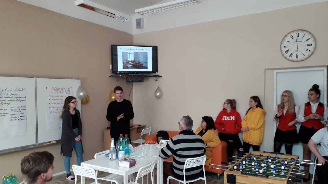 Otevření školního klubu