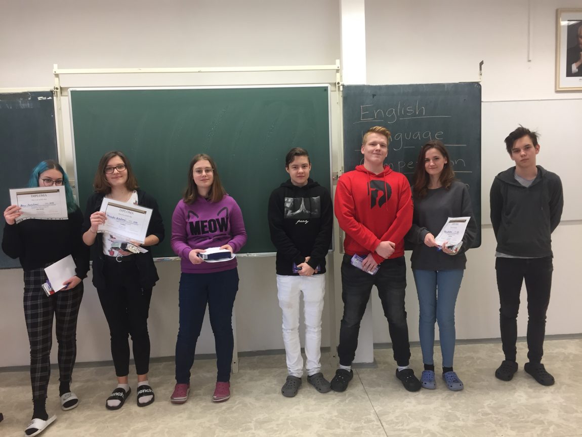 Competition in English Language – School Round